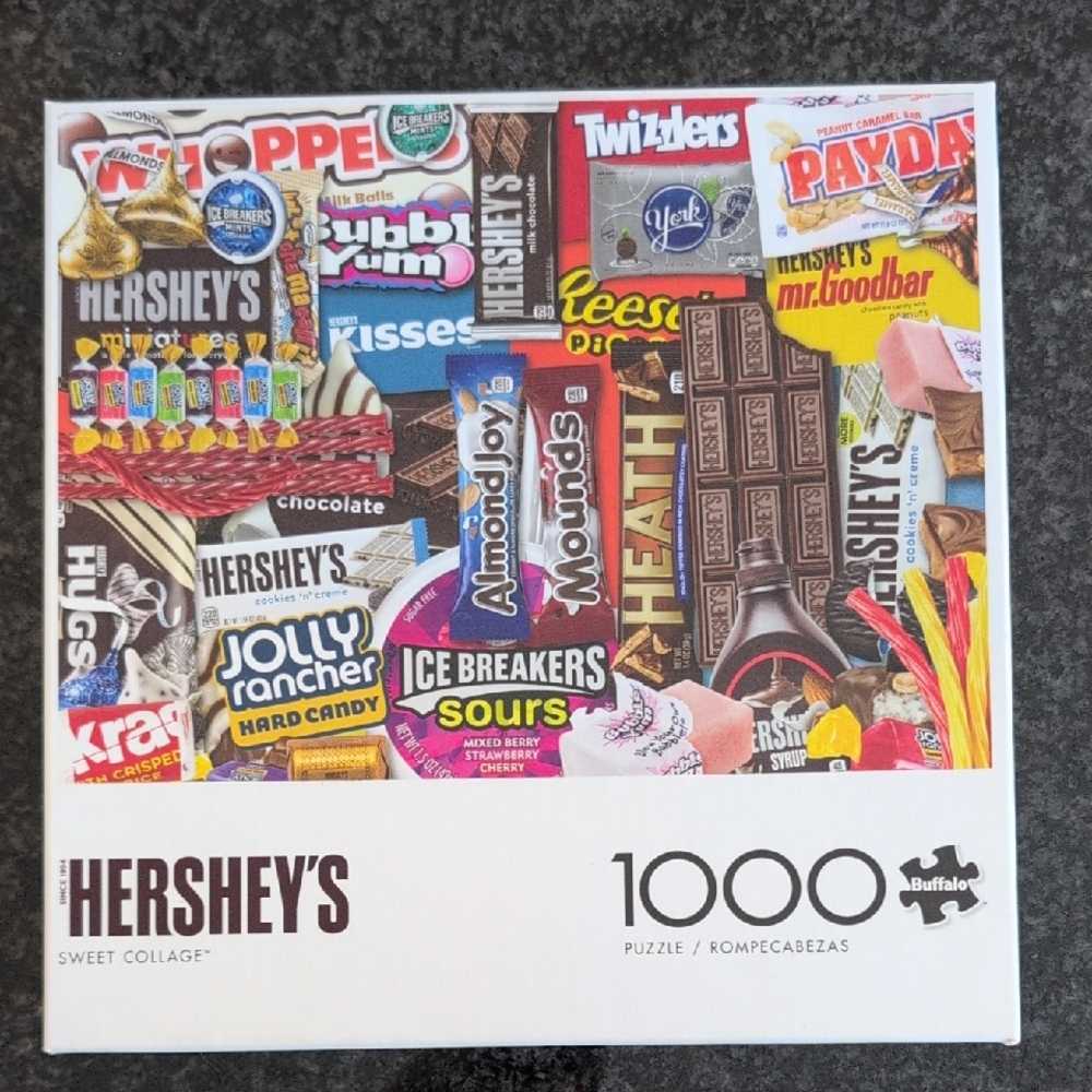 Hershey's Candy Wrapper Collage Puzzle - 1000 Pieces